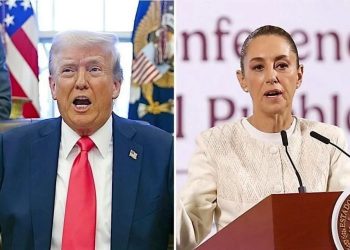 Sheinbaum es valiente pero gobiernan los cárteles: Trump