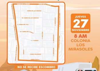 Realizará Gobierno de Hermosillo jornada de descacharre este  jueves en la colonia Los Mirasoles