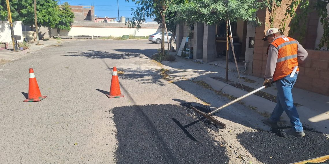 Estas son las colonias con jornadas de bacheo este lunes