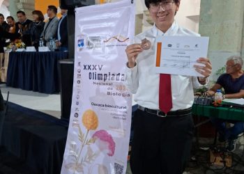 Gana alumno de Cobach Sonora medalla de bronce en Olimpiada Nacional de Biología