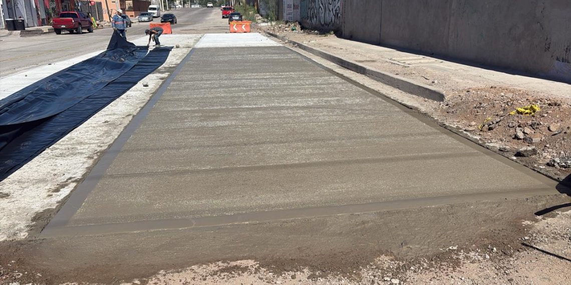 Realiza Gobierno Municipal rehabilitación de cruceros en Hermosillo