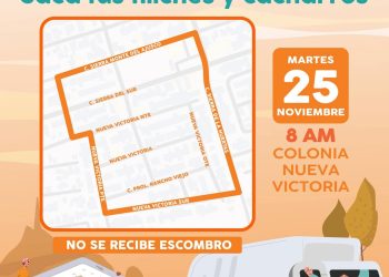 Llevará Gobierno de Hermosillo jornada de descacharre a colonia Nueva Victoria este martes 25