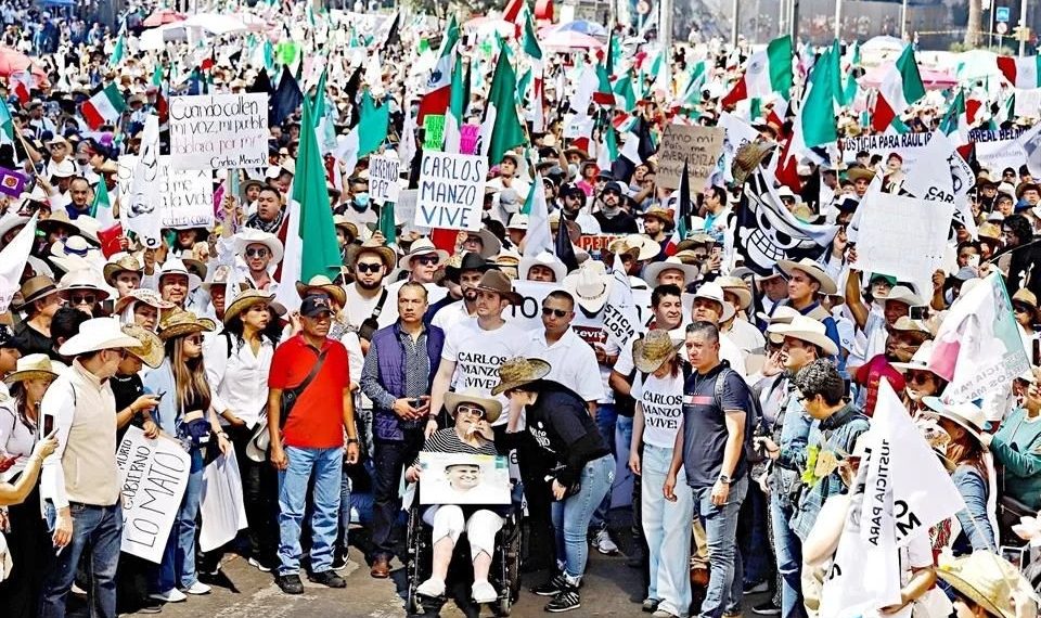 Se moviliza Marcha Z contra crimen y la 4T