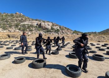 Policías Estatales realizan inducción para nuevos elementos que se integran a las filas de la corporación