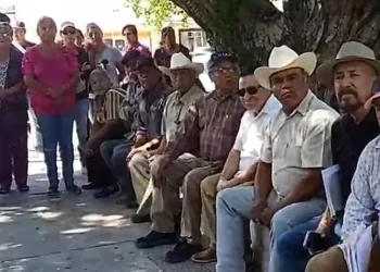 Protestan mayos en la Secretaría del Bienestar en Huatabampo