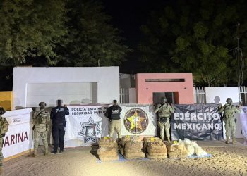 Asegura Gabinete de Seguridad cerca de media tonelada de metanfetamina en San Luis Río Colorado