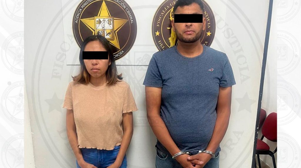 Vinculada a proceso mujer por maltrato infantil; su pareja es imputado en Guaymas