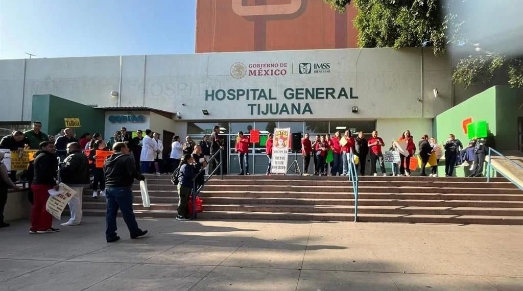 Paran empleados de IMSS-Bienestar en BC por falta de pago