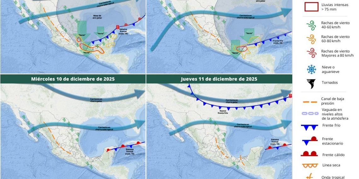 Protección Civil Sonora anticipa una semana con condiciones meteorológicas estables