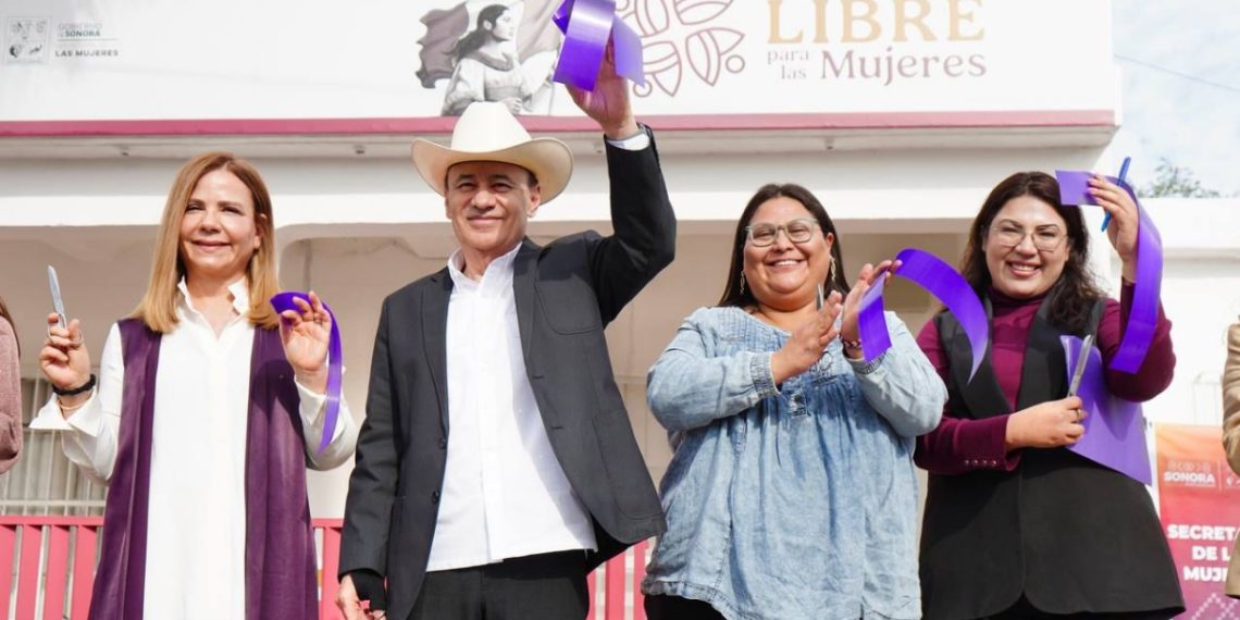 Gobernador Durazo y presidenta Claudia Sheinbaum concretan acciones en Sonora para el empoderamiento y protección de las mujeres