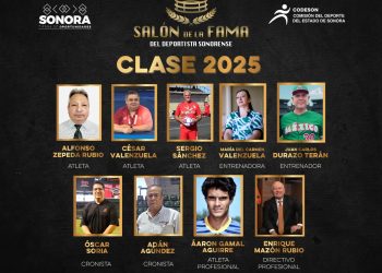 Determinan la Clase 2025 del Salón de la Fama del Deportista Sonorense 