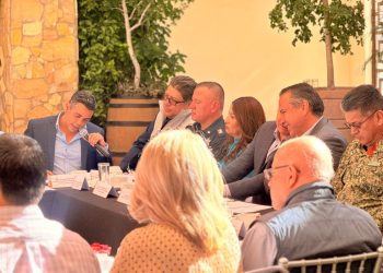 Regidor Aurelio Cuevas participa en Tercera Sesión del Sistema de Seguridad Pública, Paz y Justicia de Hermosillo