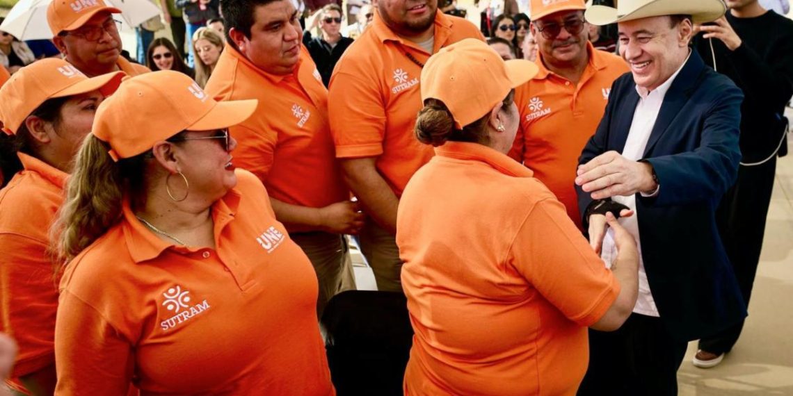 Gobernador Durazo entrega unidades para un transporte público más seguro y moderno, sin aumento a tarifas