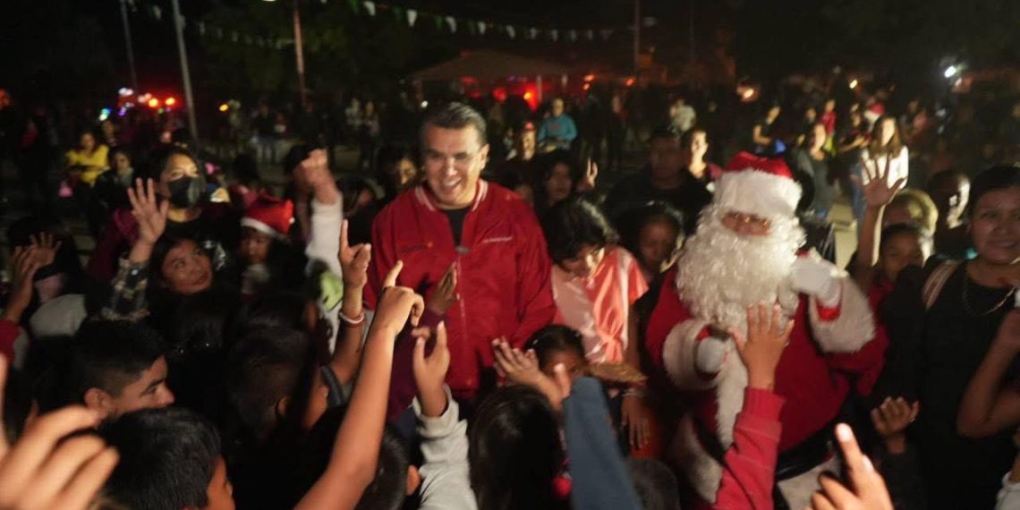 Desde el territorio, Ramón Flores celebra posada con la comunidad de San José