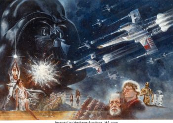 En 3.9 MDD venden pintura de Star Wars