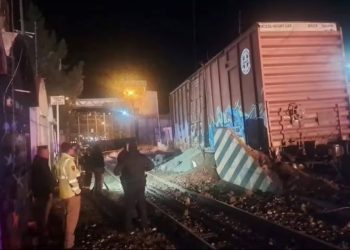 Cuerpos de emergencia atienden incidente con vagón de tren en Nogales, sin personas lesionadas: CEPC