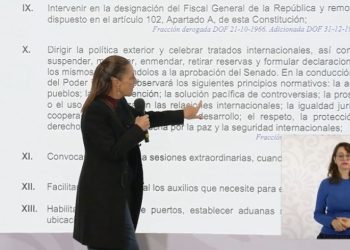 No a la intervención: Sheinbaum sobre conflicto Venezuela-EU