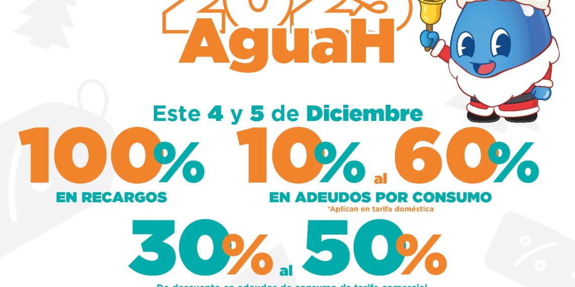 Realiza Agua de Hermosillo Jornada de Descuentos en Bahía de Kino, Miguel Alemán, San Pedro y La Victoria