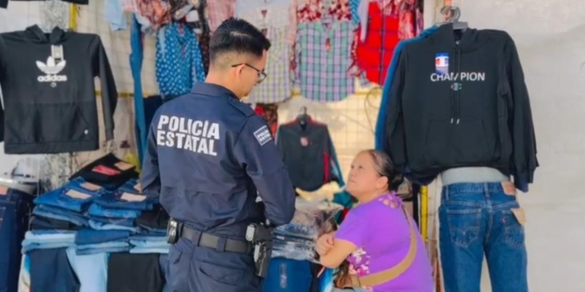 Exhorta Policía Estatal a la ciudadanía a prevenir delitos durante la temporada decembrina