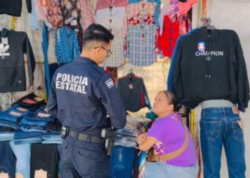 Exhorta Policía Estatal a la ciudadanía a prevenir delitos durante la temporada decembrina