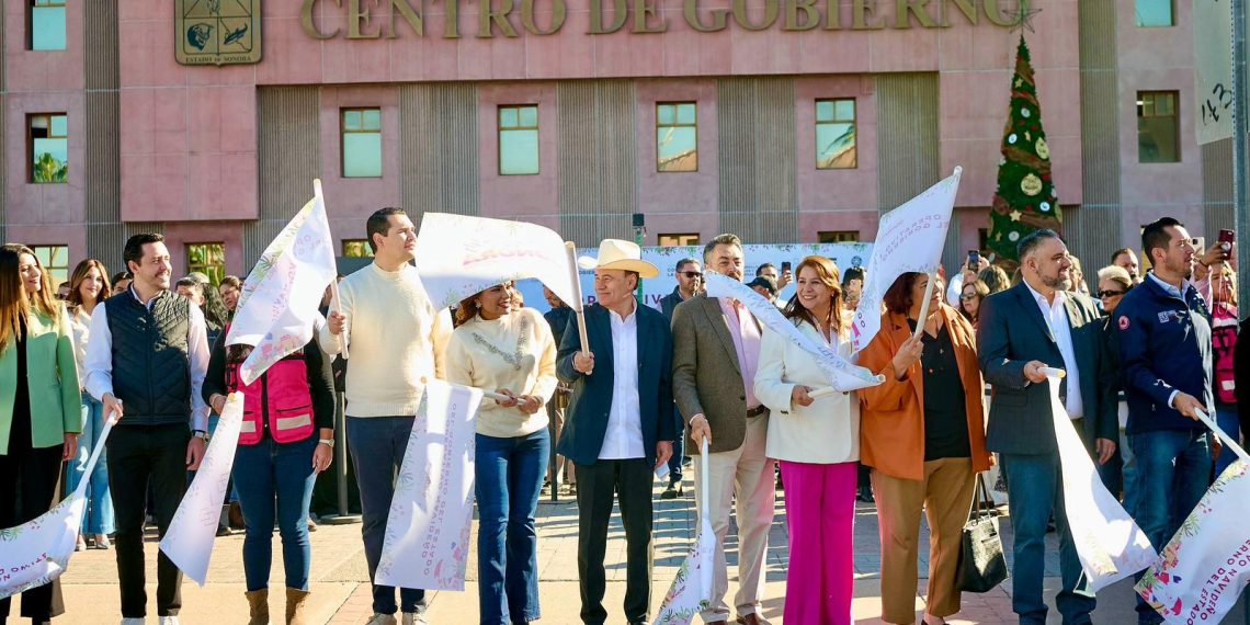 Gobernador Durazo inicia Operativo Navideño con más de 250 mil apoyos para familias de todo el estado