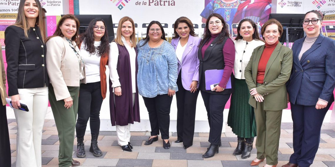 Programa Tejedoras de la Patria empodera a las mujeres: Lorenia Valles