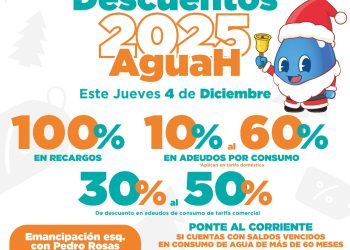 Realizará Agua de Hermosillo Jornada de Descuentos en la colonia Norberto Ortega