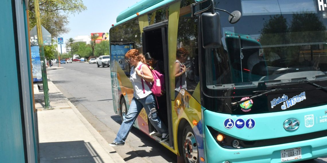Anuncian ajustes del H Bus en paradas y horarios cerca de la UNISON a partir del viernes 5 de diciembre