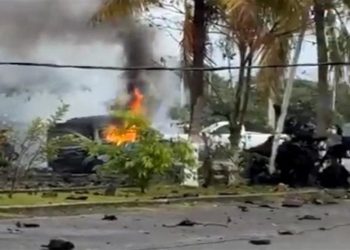 FGR investiga la explosión del coche bomba en Coahuayana, Michoacán