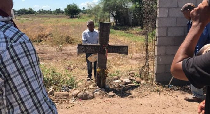 Roban monumento histórico de pueblo mayo en Navojoa; denuncian complicidad de CEDIS e INPI