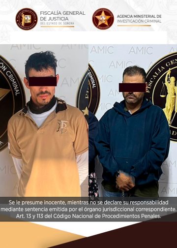 FGJES formula imputación a implicados en el homicidio de custodio en Hermosillo