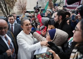 Sheinbaum desde Washington: “Defenderemos a México y a migrantes”