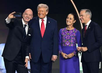 Por primera vez, Sheinbaum, Trump y Carney juntos