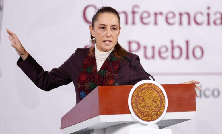 Sheinbaum pide esperar investigación sobre coche bomba en Michoacán