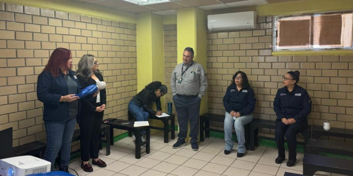 Realiza CEPC pláticas de Protección Civil en el Cereso 2