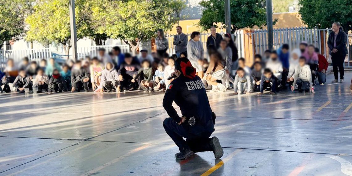 Más de 45 mil niñas y niños se unen al programa “Promotores por la Paz” de la Policía Estatal durante 2025