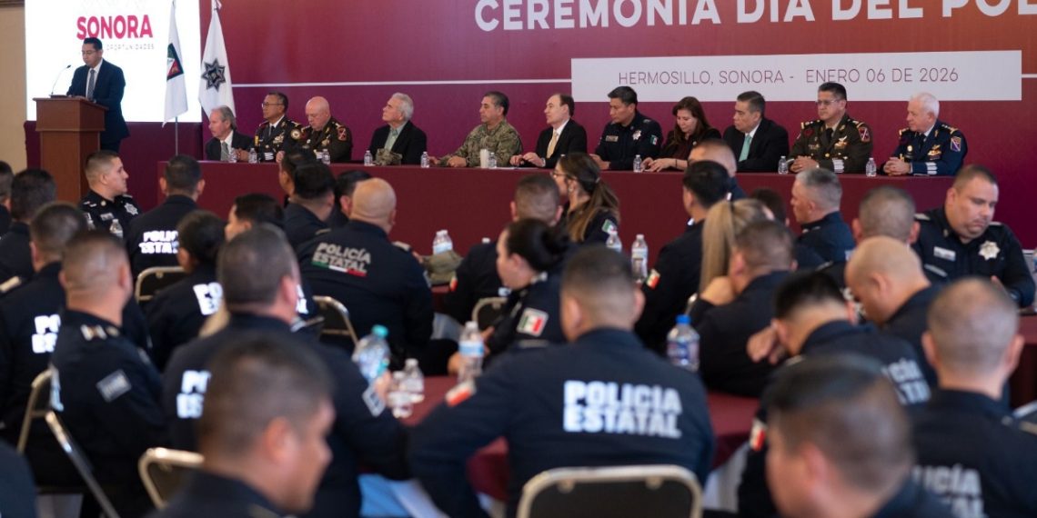 SSPC Sonora reconoce la labor de la Policía Estatal de Sonora