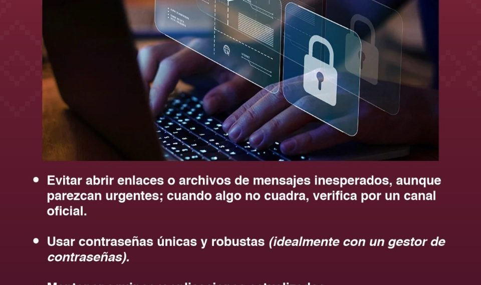 Unidad Cibernética de la SSPC Sonora refuerza recomendaciones para prevenir fraudes y proteger cuentas digitales