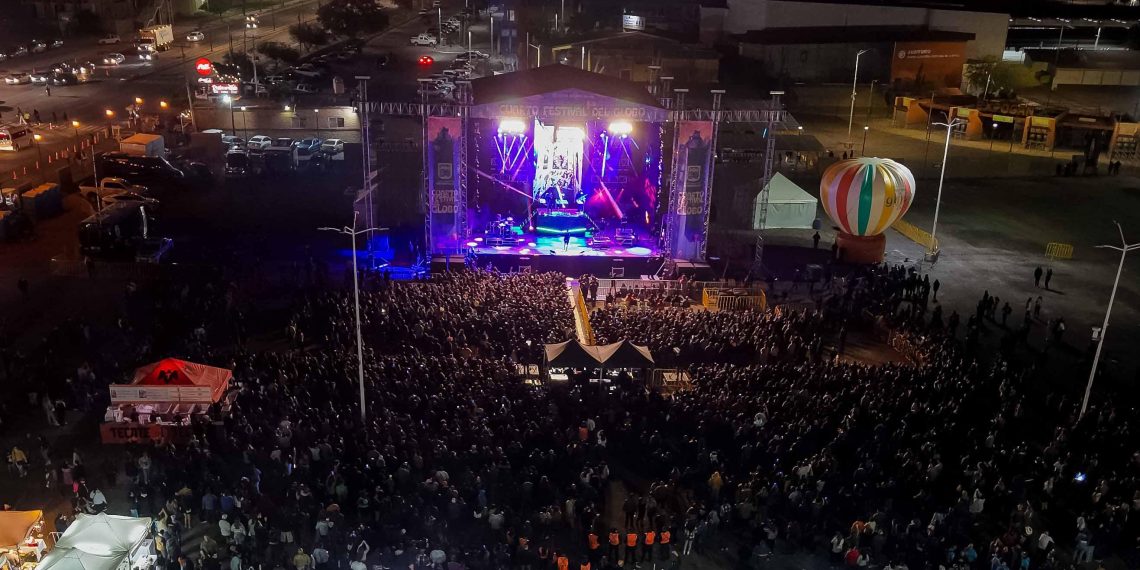 Moenia cierra exitosamente el segundo día del Cuarto Festival del Globo con 11 mil asistentes
