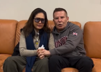 Aparece Yolanda Andrade junto a Julio César Chávez en video