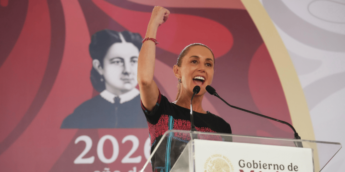 Sheinbaum afirma que la Cuarta Transformación seguirá luchando desde el poder en defensa de la soberanía