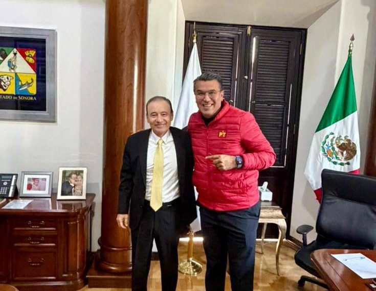 Ramón Flores se reúne con el gobernador Alfonso Durazo para fortalecer la coordinación a favor de Sonora.