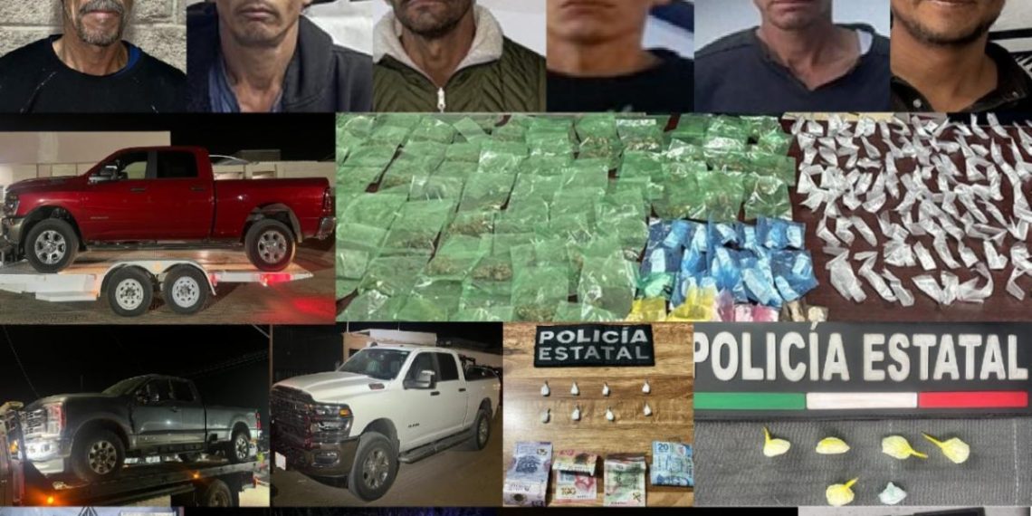 Policía Estatal fortalece la seguridad con aseguramiento de arma, vehículos y narcótico en Sonora