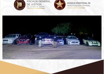 AMIC-DEFENSA recupera seis vehículos robados en Sonoyta