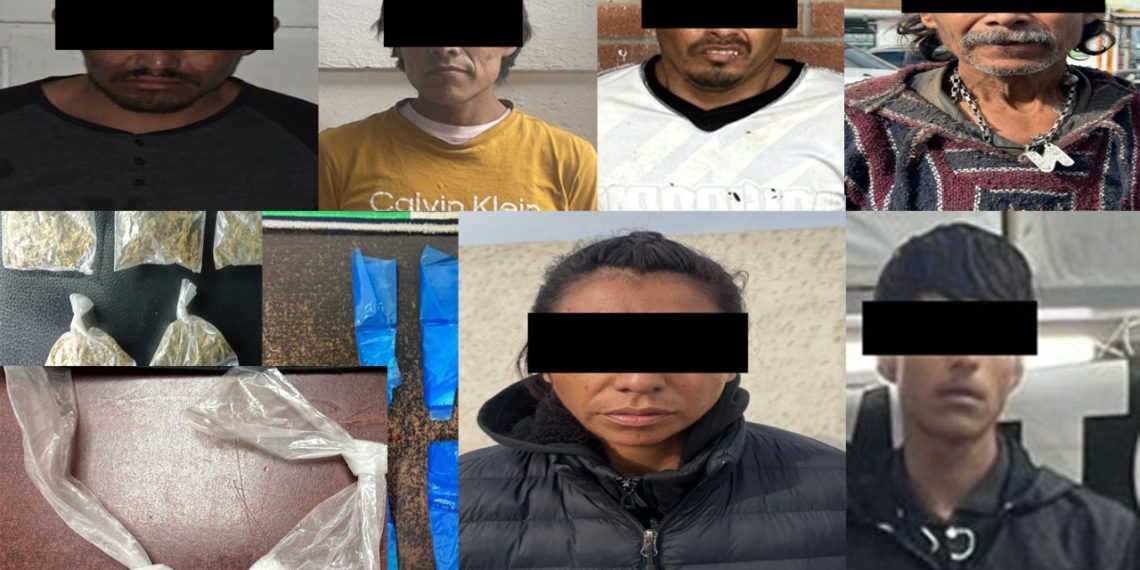 Fuerza operativa de la Policía Estatal genera 21 detenciones por delito