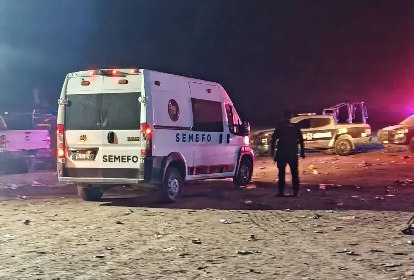 Ataque armado en baile de Año Nuevo deja saldo de tres personas muertas en Cajeme