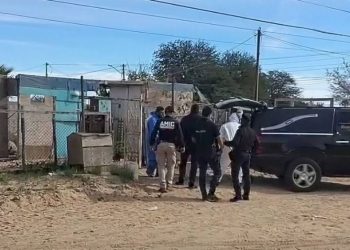 FGJES informa sobre localización de cuerpo enterrado en diligencia de cateo en Puerto Peñasco