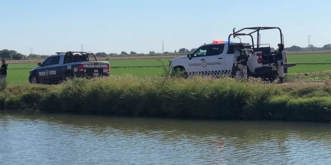 Hallan a joven sin vida en canal del Valle del Yaqui