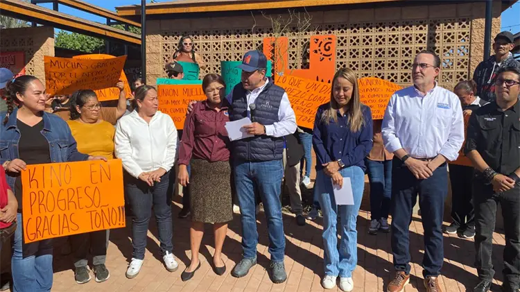 Hace realidad Toño Astiazarán nuevo mercado público en muelle de Kino