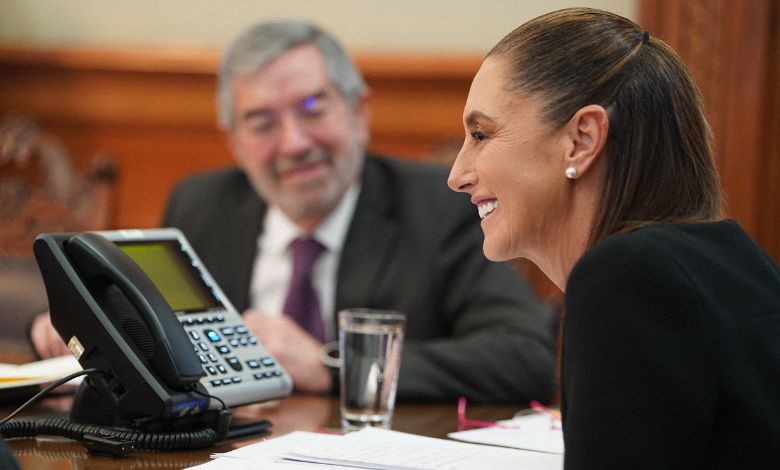 Sheinbaum dice que su llamada con Trump fue “productiva y cordial”